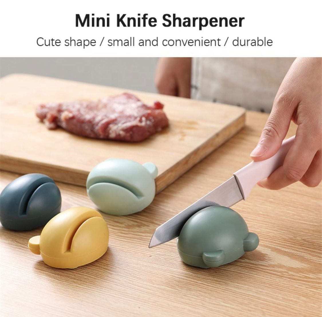 Cartoon Bear Manual Knife Sharpener - image 2
