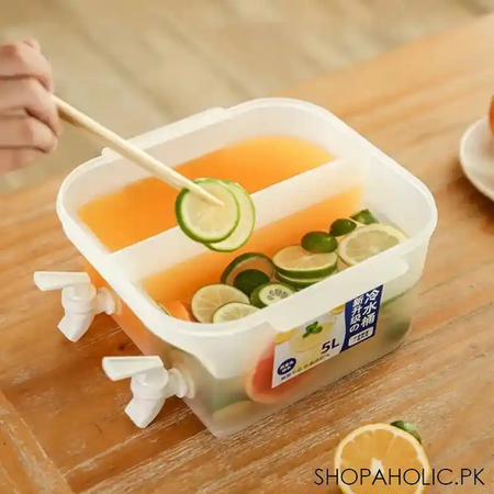 5l double tap beverage dispenser image2