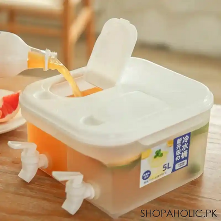 5l double tap beverage dispenser image3