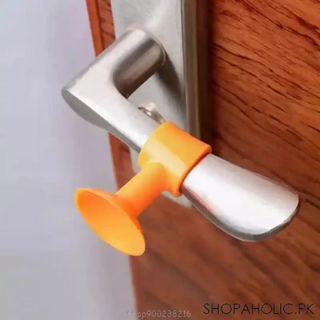 5pcs silicone anti collision protector door stopper image2