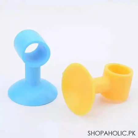 5pcs silicone anti collision protector door stopper image3