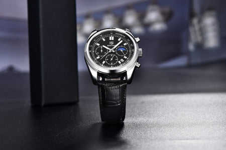 Benyar BY-5193 Mond Gesicht Chronograph Series image 6