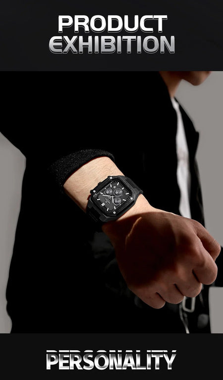 Naviforce NF-8037 Square Chronograph Edition image 6