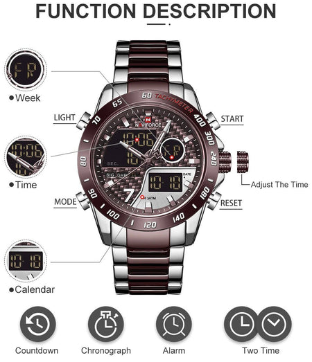 Naviforce Dual NF 9171 Time Edition image 10