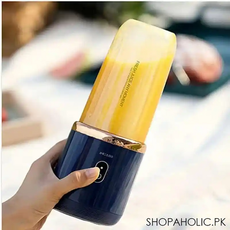 6 blends electric juicer with cup image4
