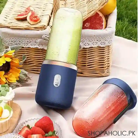 6 blends electric juicer with cup image5