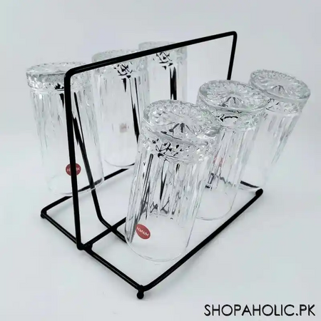 6 glass stand holder main image