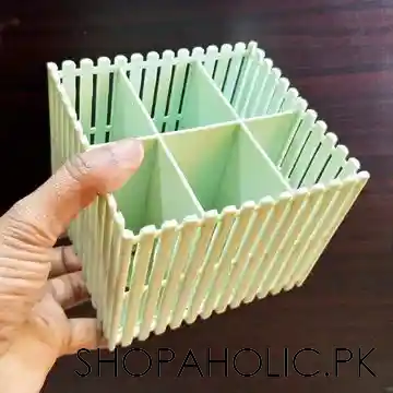 6 grid multipurpose desktop organizer image2