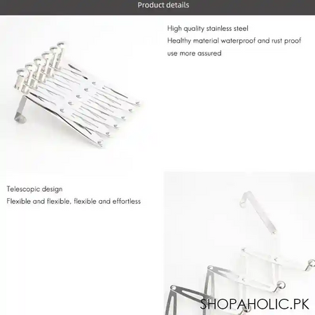6 hooks multifunction organizer image5