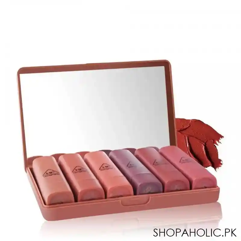 6 pcs pumpkins color matte lipstick with mirror image5