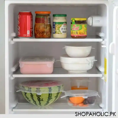 6 pcs silicone stretch lids image5