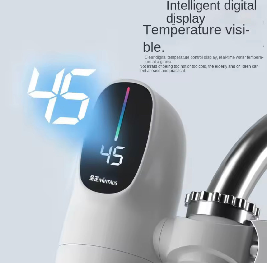 Digital Display Kitchen Faucet Adapter - image 5
