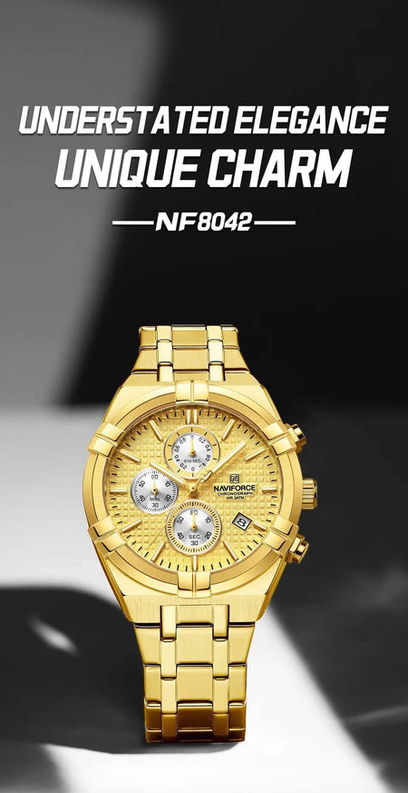 Naviforce NF-8042 Chronograph Edition New Arrival image 2