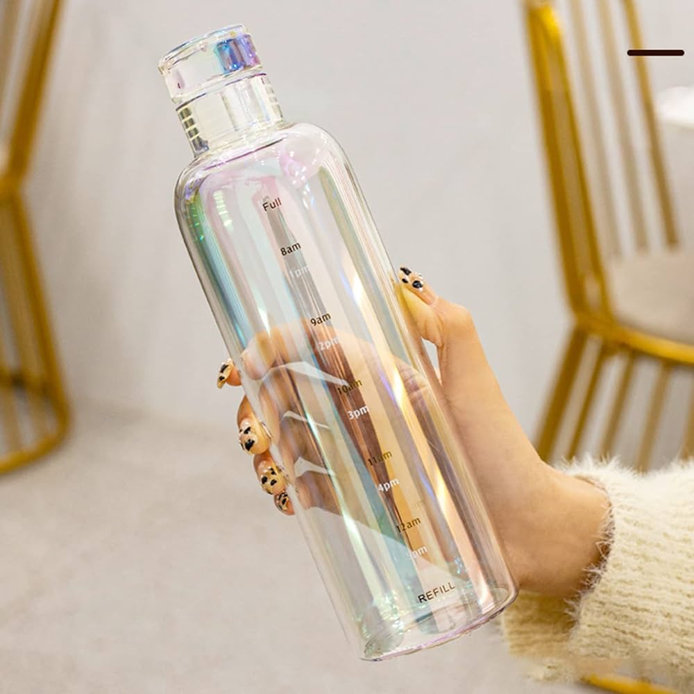 500ml Glass Water Bottle – Simple, Durable & Stylish Design main image