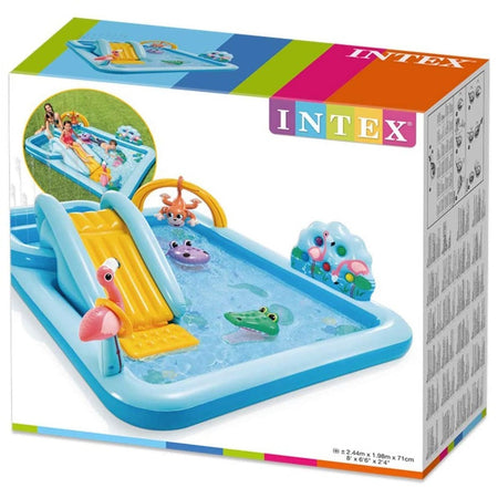 INTEX Jungle Adventure Play Center ( 2.44m x 1.98m x 71cm ) - 57161