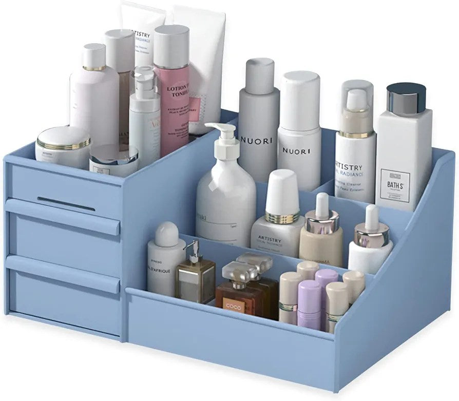 Imperial Multi-Compartment Desk & Cosmetic Organizer with Drawers image 3