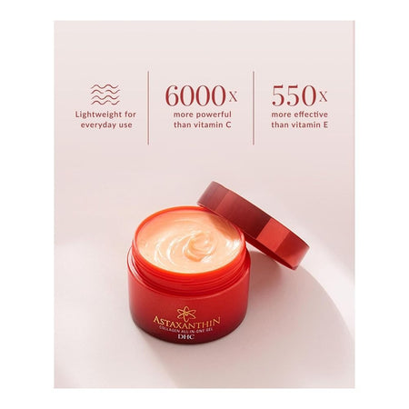 DHC Astaxanthin Collagen All-in-One Gel, Brightening Daytime Facial Moisturizer, Toning, Hydrating, Collagen, Fragrance and Colorant Free, For All Types Of Skin, 80g - Image 4
