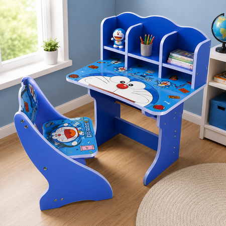 Infantes Kids Toy Story Study Desk With Chair - Doraemon
