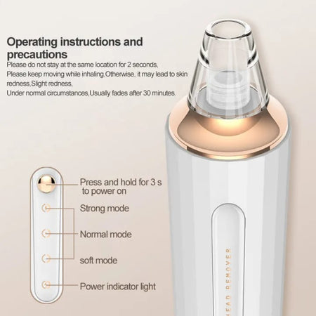 rechargeable facial pore cleaner image 2