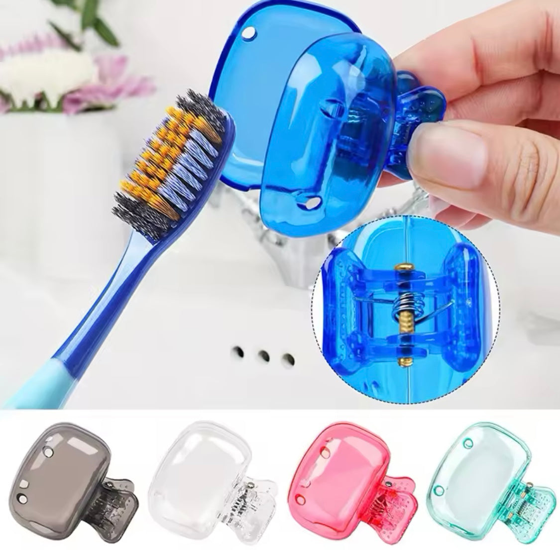 Toothbrush Head Cover Case - image 1