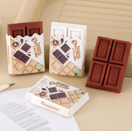 Kids Cute Chocolate Eraser - Image 2