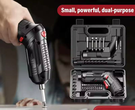 Rechargeable Cordless Screwdriver Tool Set - image 2
