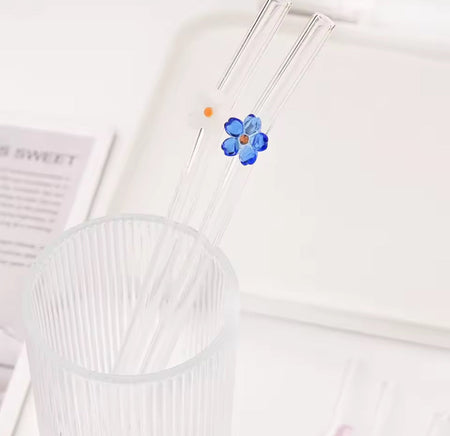 Set of 4 Cocktail Glass Straw - Image 5