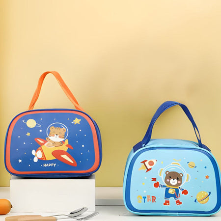animated kids thermal lunch bag image 3