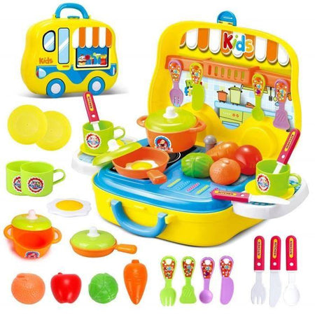 Kitchen Set With Portable Suit Case