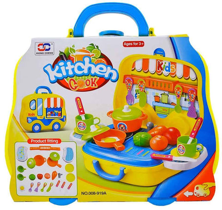 Kitchen Set With Portable Suit Case