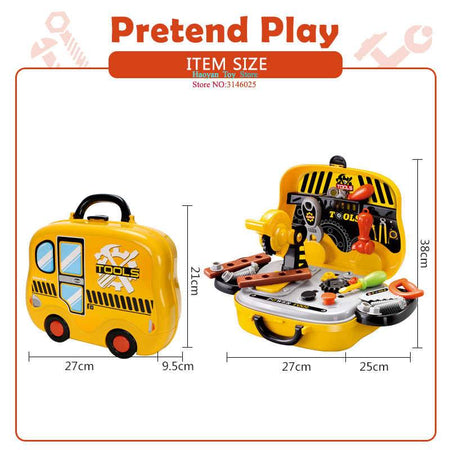 Tool Set With Portable Suit Case