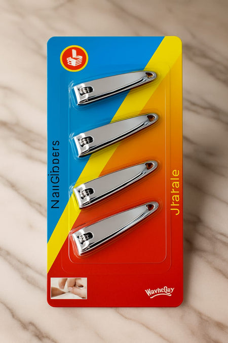 set of 4 stainless steel nail clipper image 6