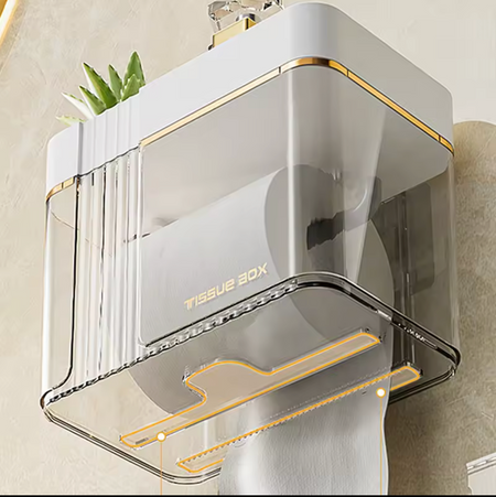 punch free toilet paper holder image 3