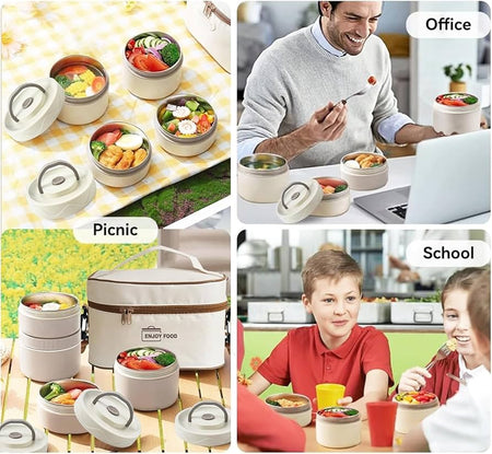 japanese style insulated lunch box image 3