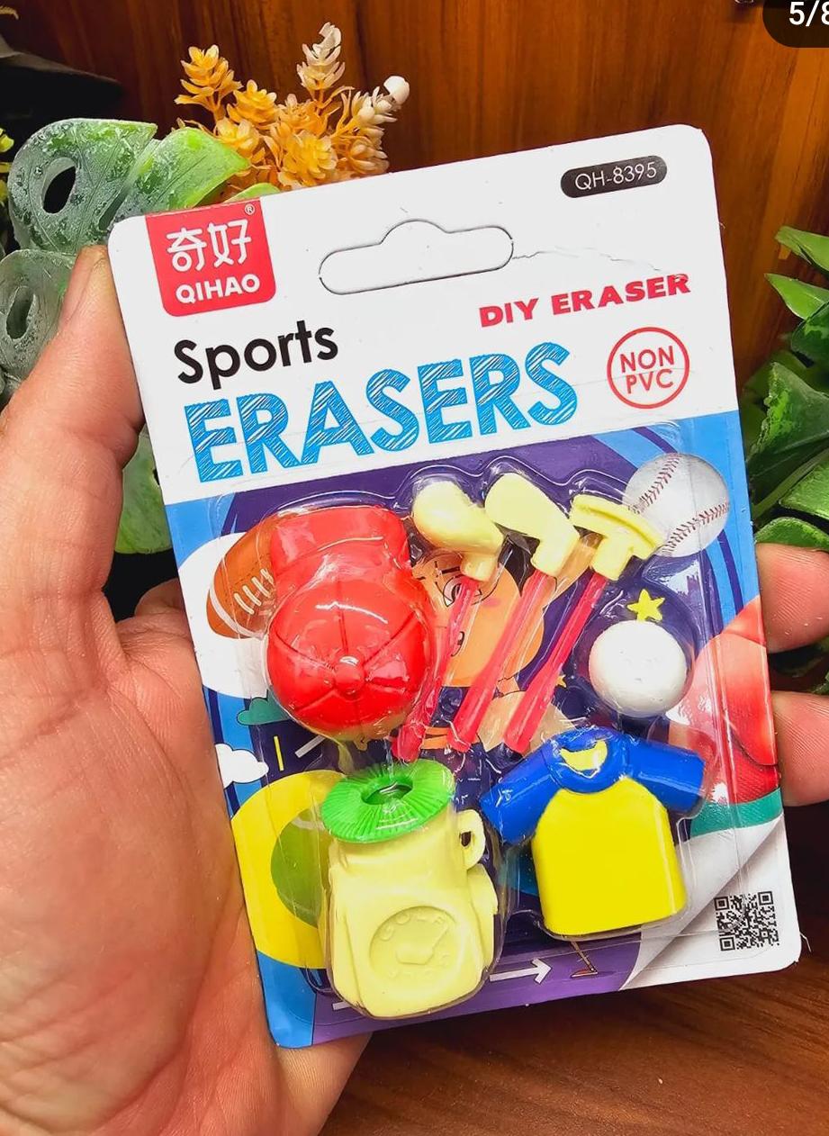Sport Theme Rubbers - image 1