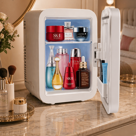 portable mini skincare fridge image 2