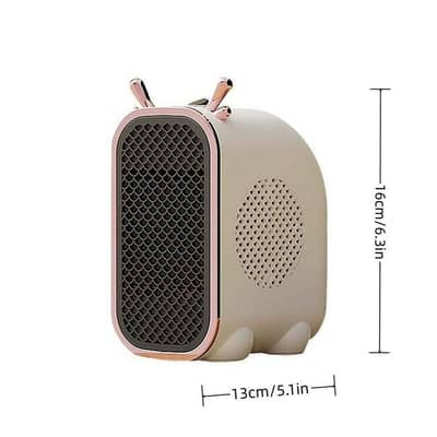 portable electric desk heater image 8