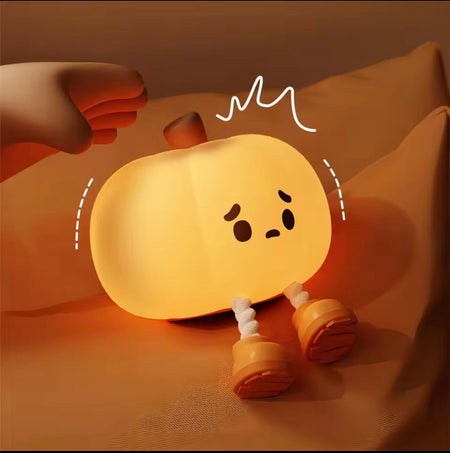 halloween pumpkin night light lamp image 3