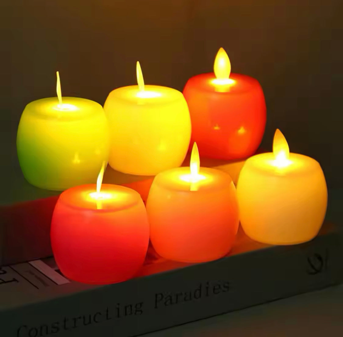 Apple Shape Candle Lamp - image 1