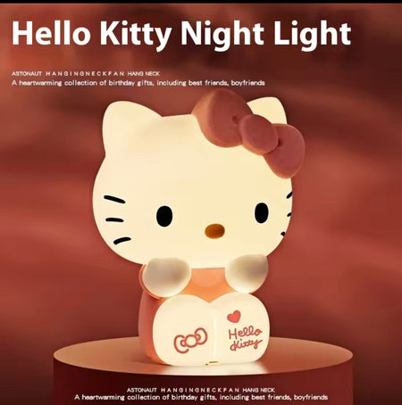 cute silicone hello kitty lamp image 3