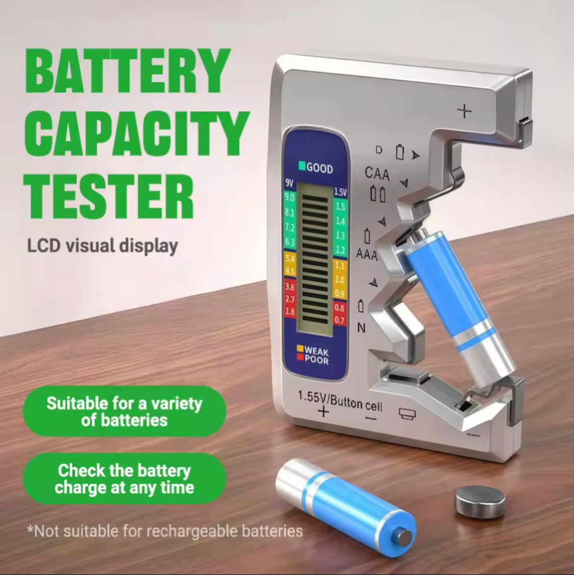portable digital battery tester image 4