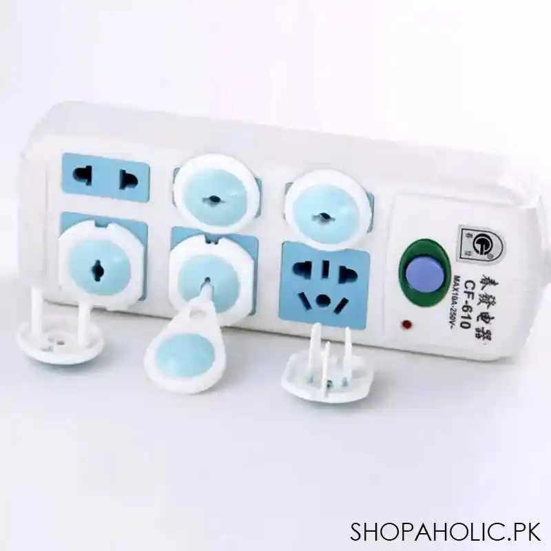 Buy 6pcs Socket Guards for Baby Safety Lock Plug Cover – Shopaholic.pk