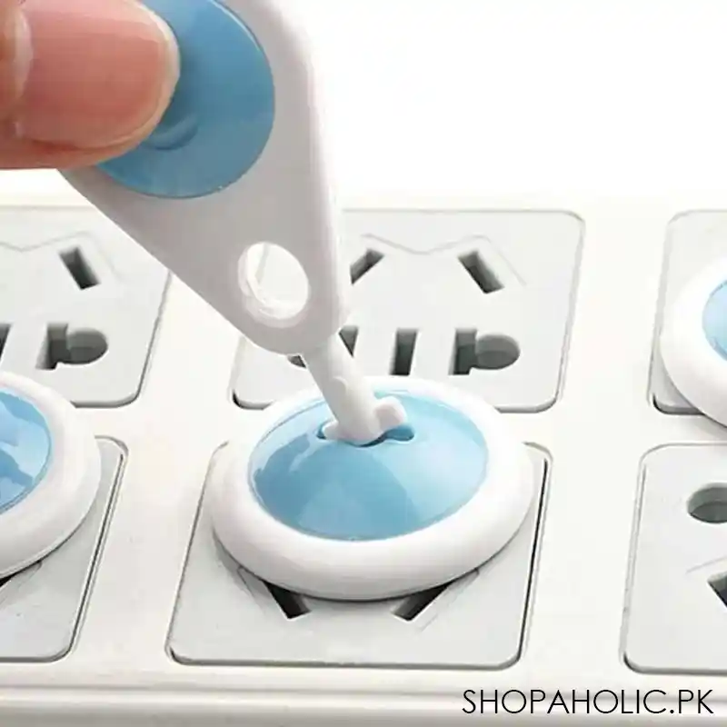 Buy 6pcs Socket Guards for Baby Safety Lock Plug Cover – Shopaholic.pk