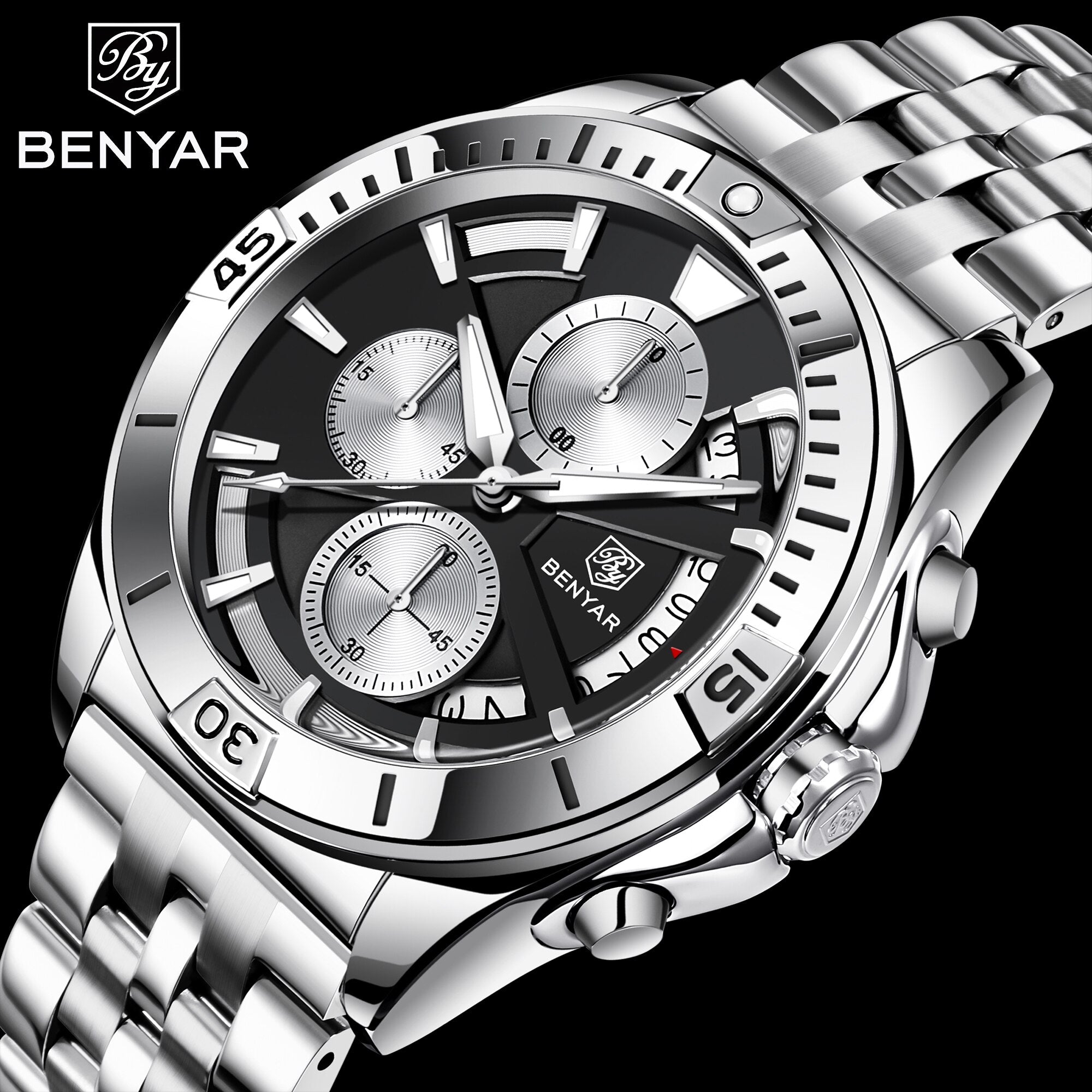 Benyar BY-5180 Skymaster Chronograph Watch main image