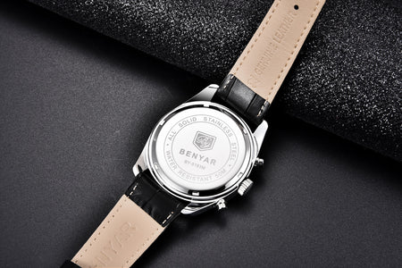 Benyar BY-5193 Mond Gesicht Chronograph Series image 7