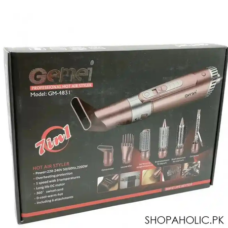 7 in 1 professional hot hair styler image2