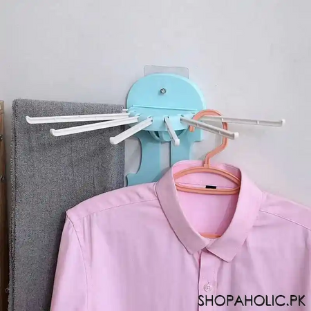 7 in 1 retractable wall mounted pull out rack image6