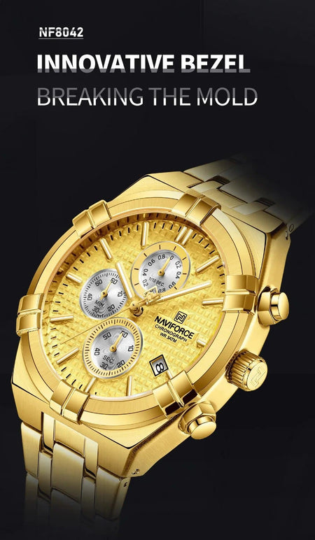 Naviforce NF-8042 Chronograph Edition New Arrival image 11