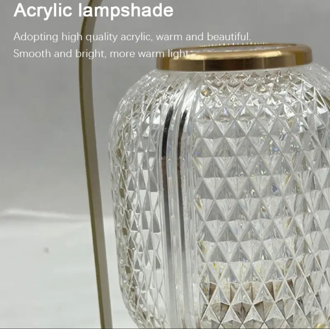 Nordic LED Crystal Table Lamp - image 4