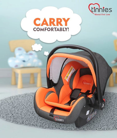Tinnies Baba Baby Car Seat Cum Carry Coat Plus Rocker